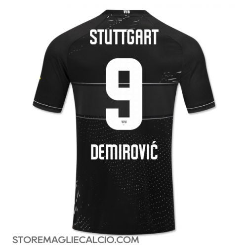 Stuttgart Ermedin Demirovic #9 Maglia Gara Terza Repliche 2024-25 Maniche Corte Stuttgart Ermedin Demirovic #9 Maglia Gara Terza Repliche 2024-25 Maniche Corte